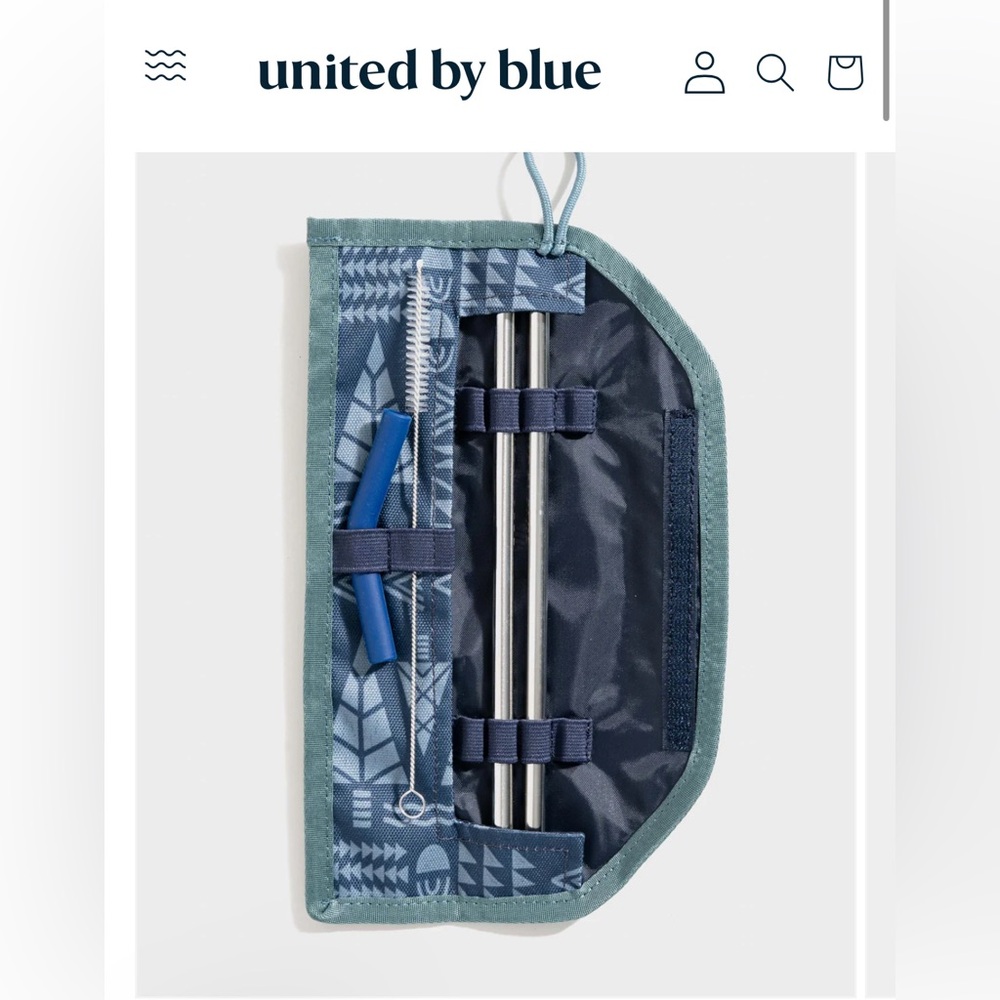 NWT! United by Blue The Straw Kit